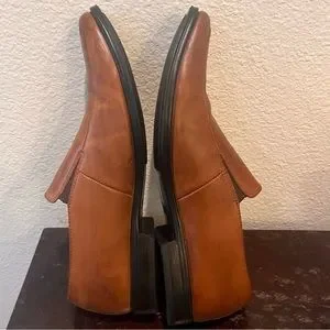 Vintage Stacey Adams Mens Slip On Camel Dress Shoes Vintage Stacey Adams Mens Slip On Camel Dress Shoes main image 2